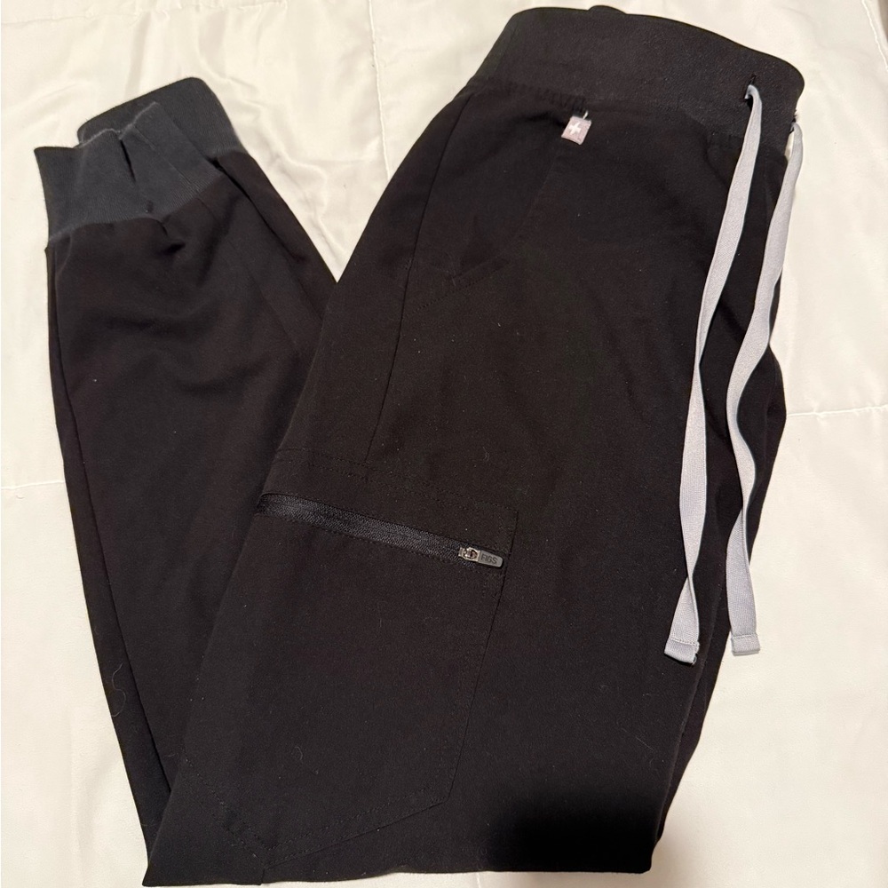 Figs Black XS Xamora jogger